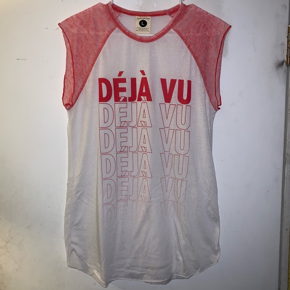 Cutoff Sleeve Tee